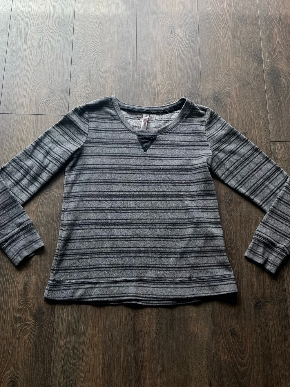Gilligan & O'Malley Striped Long Sleeve Pajama Top